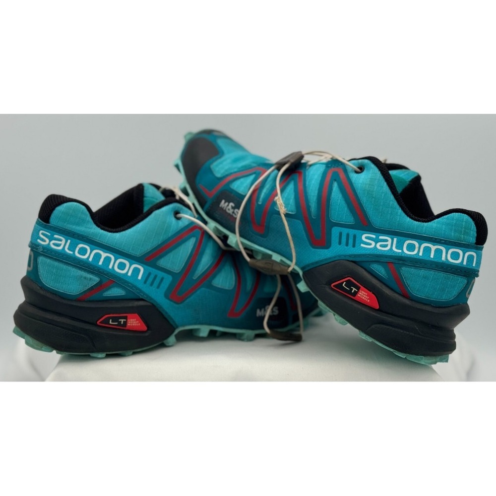 Salomon Women's Speedcross 3 Hiking/Running Shoes 643001 - Teal - Size 6 1/2